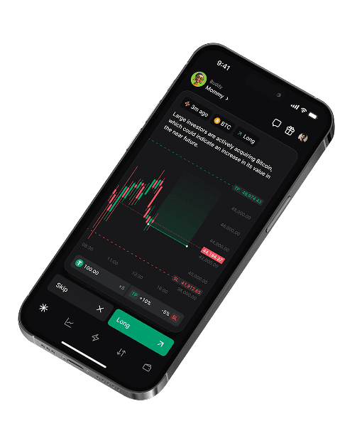 Mobile trading app